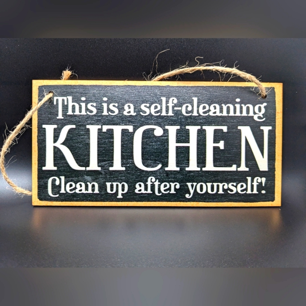 Funny Kitchen Placard